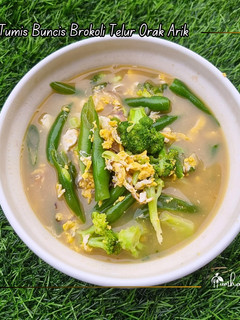 Foto resep Tumis Buncis Brokoli Telur Orak Arik