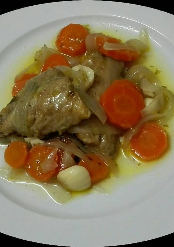 Una foto de Caballa en escabeche