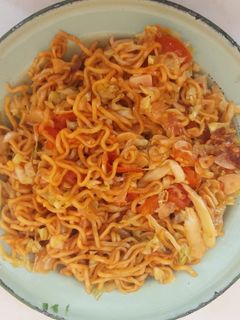 Foto resep Mie Goreng Burung Dara