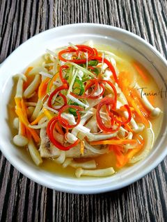 Foto resep Ikan Kukus Dengan Sayuran