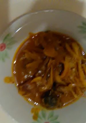 A picture of Unripe pawpaw soup.