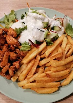 Az én gyirosz tálam recept fotója