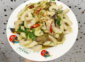 Hình của món Vả Trộn Chua Ngọt.