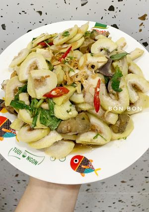 Hình của món Vả Trộn Chua Ngọt.