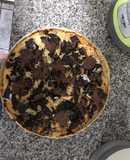 Cheesecake de Oreo y chocolate sin azúcar