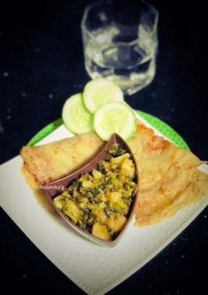 A picture of Regag: Famous Arabic Paper Thin Bread/Crepe.