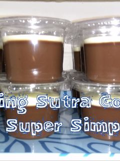 Foto resep Puding sutra coklat super simple, super irit