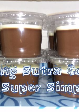 Foto resep Puding sutra coklat super simple, super irit