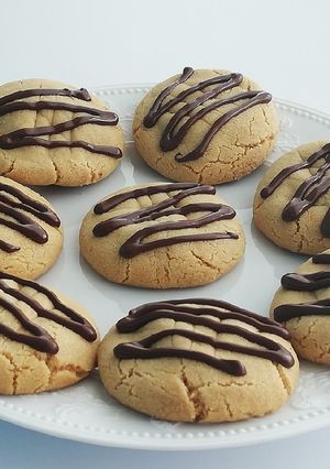 Une photo de Sablés à la crème de speculoos