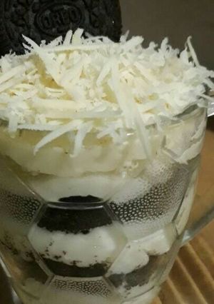 Foto resep Cheesecake oreo simple