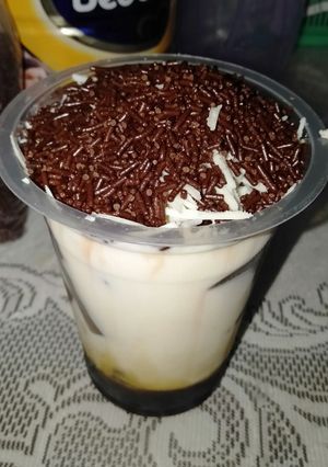 Foto resep Jelly Brown Sugar Fresh Milk