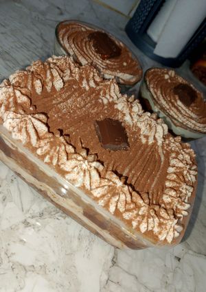 صورة لوصفة 🍮 تراميسو الكراميل والموز على طريقتي