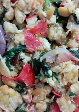 Foto resep Tempe Geprek Sambal Kemangi