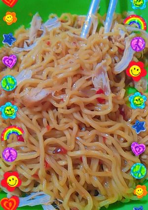 Foto resep Mie nyemek viral ditiktok