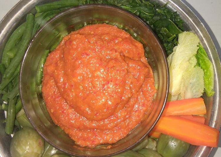 Cara Gampang Menyiapkan Sambal durian ala mama wira Anti Gagal