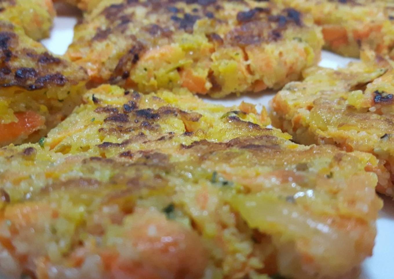 Tortitas de zanahorias
