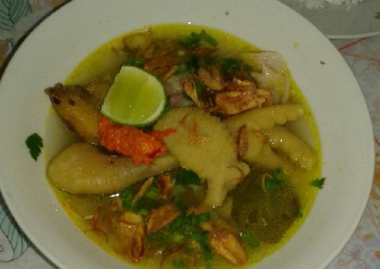 Resep Soto ayam dadakan, Bikin Ngiler