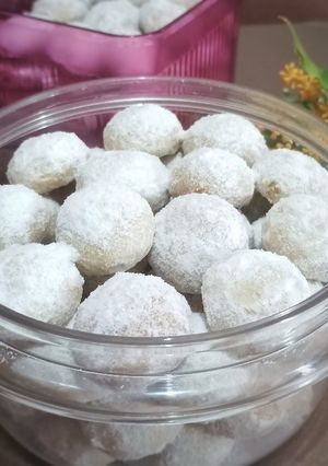 Foto resep Putri salju mede (tanpa telur) simple hanya lima bahan