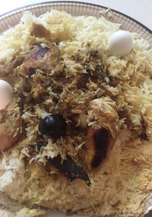 صورة لوصفة ارز برياني
