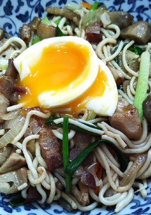 รูปของ ผัดหมี่ซั่ว (เส้นไข่ขาว)