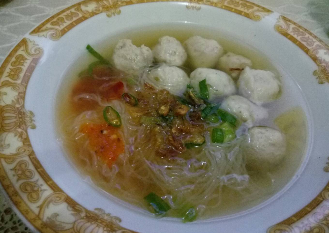 Bakso ikan tenggiri