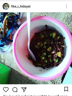 Foto resep Sambal bajak teri pete