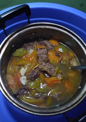 Foto resep Sop daging kerbau