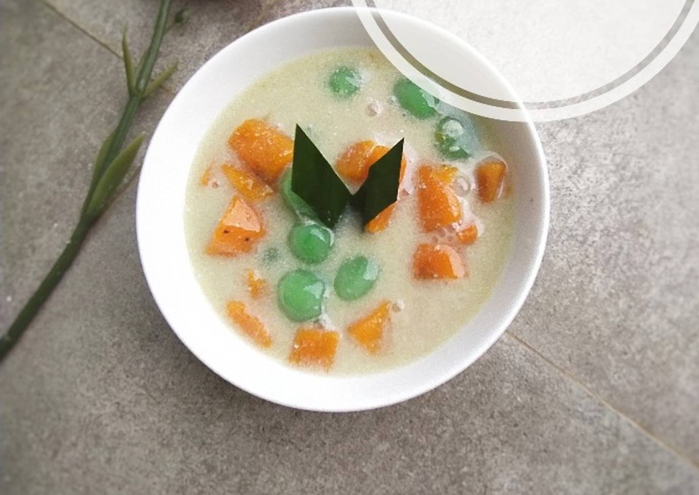 Kolak Cendil tepung ubi gula pasir