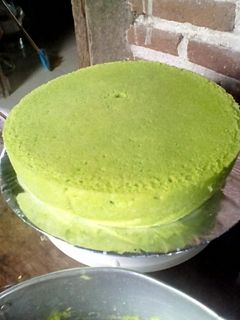 Foto resep Bolu pandan kukus
