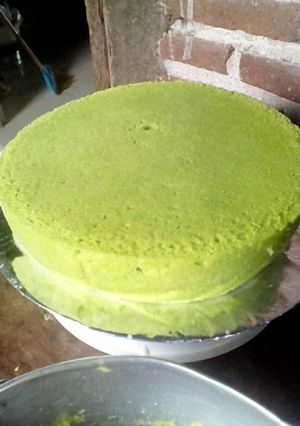 Foto resep Bolu pandan kukus