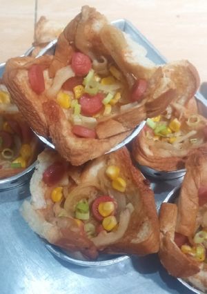 Foto resep Pizza roti cup