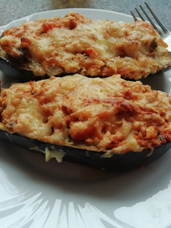 Töltött padlizsán recept fotója