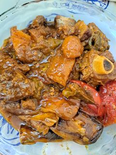 عکسی از دستور خورشت گوشت و بادمجون