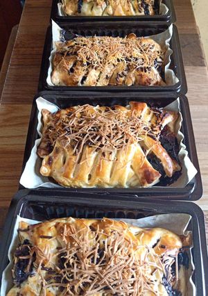 Foto resep Strudel pisang coklat keju