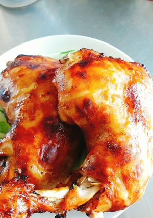 Hình của món Đùi gà nướng.