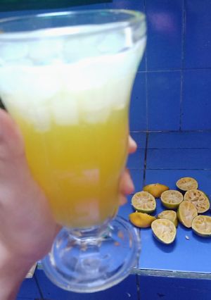 Foto resep Jus Jeruk Nata de Coco
