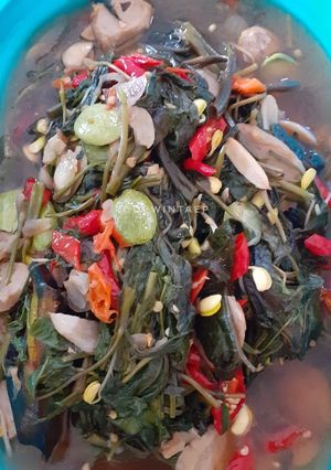 Foto resep Tumis Kangkung Pete