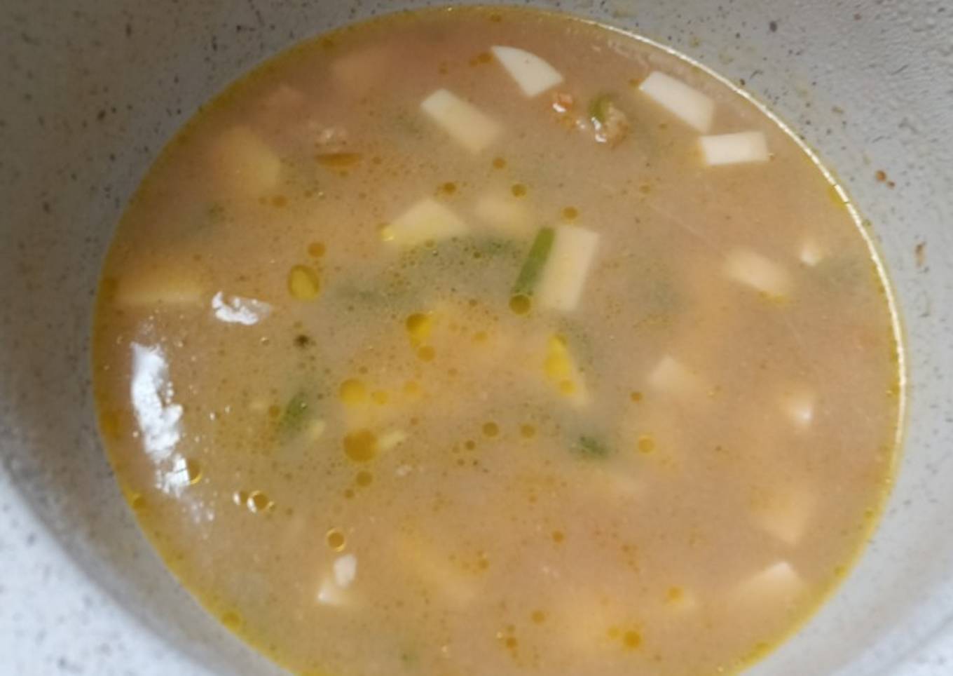 Sapo Tahu Seafood (MPASI 9 bulan +)