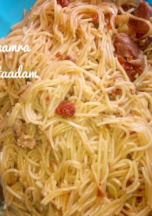 A picture of Spaghetti.