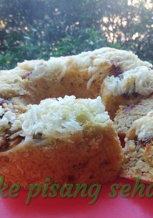 Foto resep Cake pisang no gula no tepung ala #diet_kenyang
