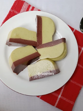 Langkah Mudah untuk Menyiapkan Resep Puding Alpukat Lapis Coklat yang Bisa Manjain Lidah Anti Ribet, Lezat Sekali