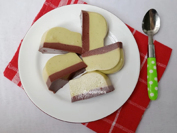 Langkah Mudah untuk Menyiapkan Resep Puding Alpukat Lapis Coklat yang Bisa Manjain Lidah Anti Ribet, Lezat Sekali