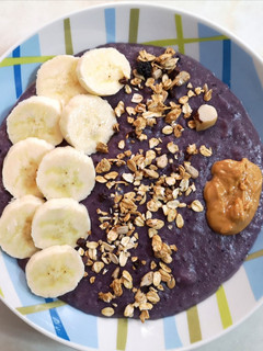 Una foto de Avena morada