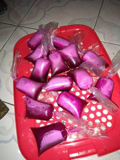 Foto resep Es Jus Buah Naga simpel dan irit