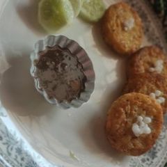 A picture of Sabudana tikki.