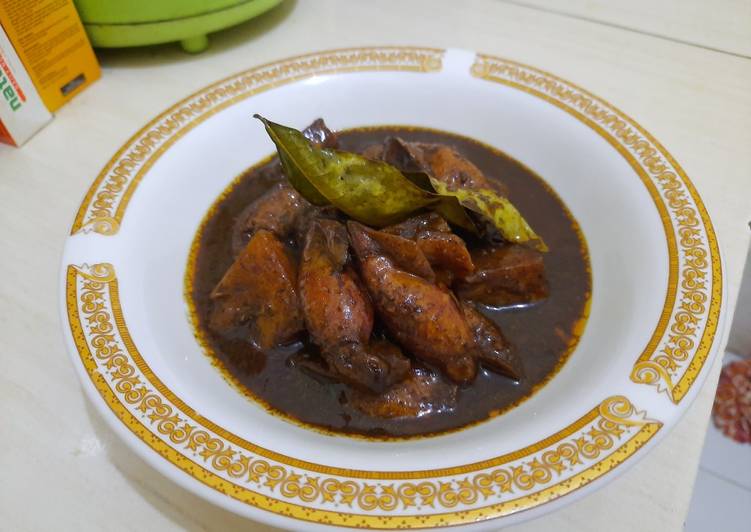 Cumi Ketumbar Bumbu Hitam