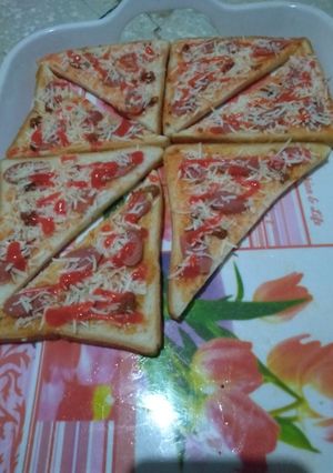 Foto resep Pizza roti 😋