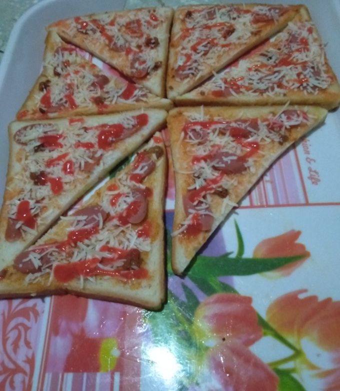 Foto resep Pizza roti 😋