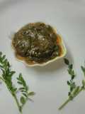 Hare chane ka saag