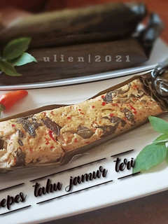 Foto resep Pepes tahu jamur teri